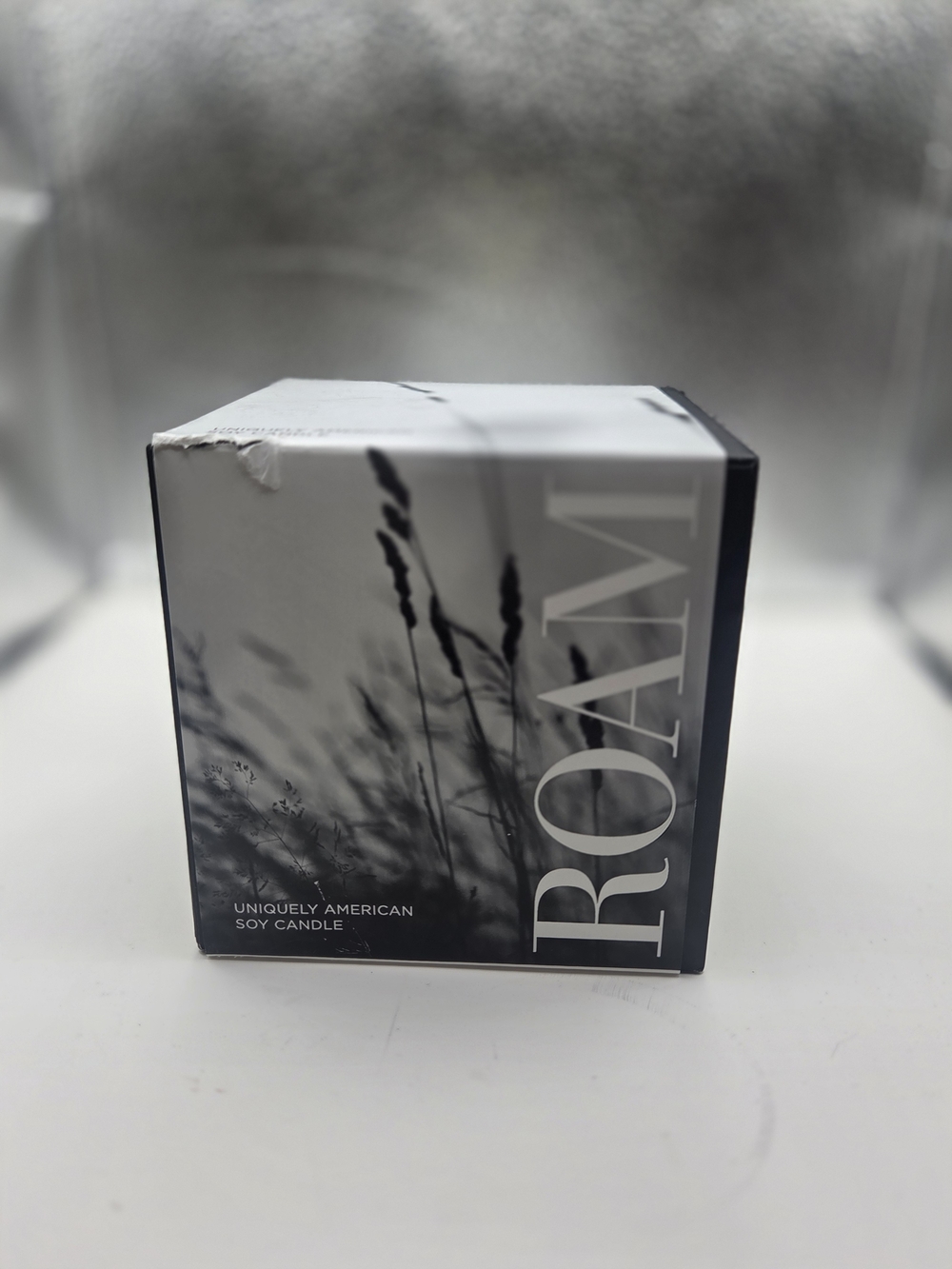 ROAM candle made by William Rome. Soy.